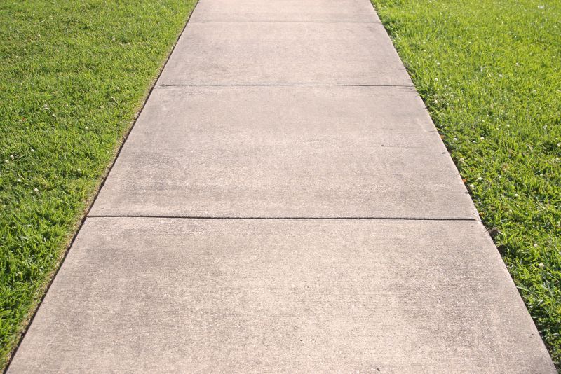 Sidewalk Surface After Grinding